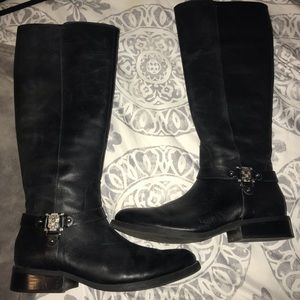 Vince Camuto Black Riding Boots